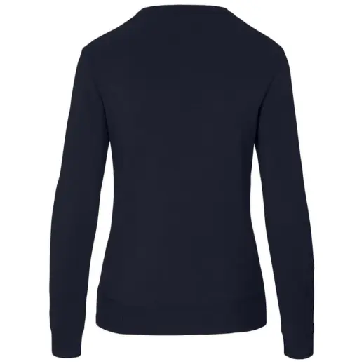 Ladies Long Sleeve Meta Low Pill Jersey Navy Back